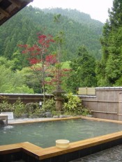 Kurama Onsen (hot spring) in the mountains north of Kyoto.