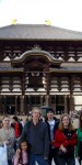 Last year’s Worldschool Travel Tour Japan group in front of Todaiji Temple in Nara